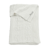 Romantische Bloemen Wiegdeken - offwhite - 75x100cm