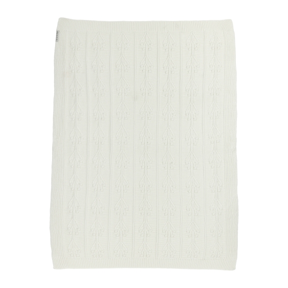 Romantische Bloemen Wiegdeken - offwhite - 75x100cm