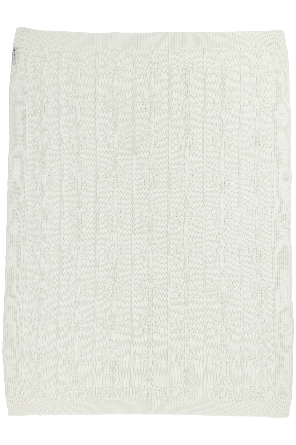 Romantische Bloemen Wiegdeken - offwhite - 75x100cm - afbeelding 3