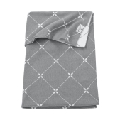 Meyco - Wiegdeken Louis - grijs - 75x100cm - 1.0 TOG