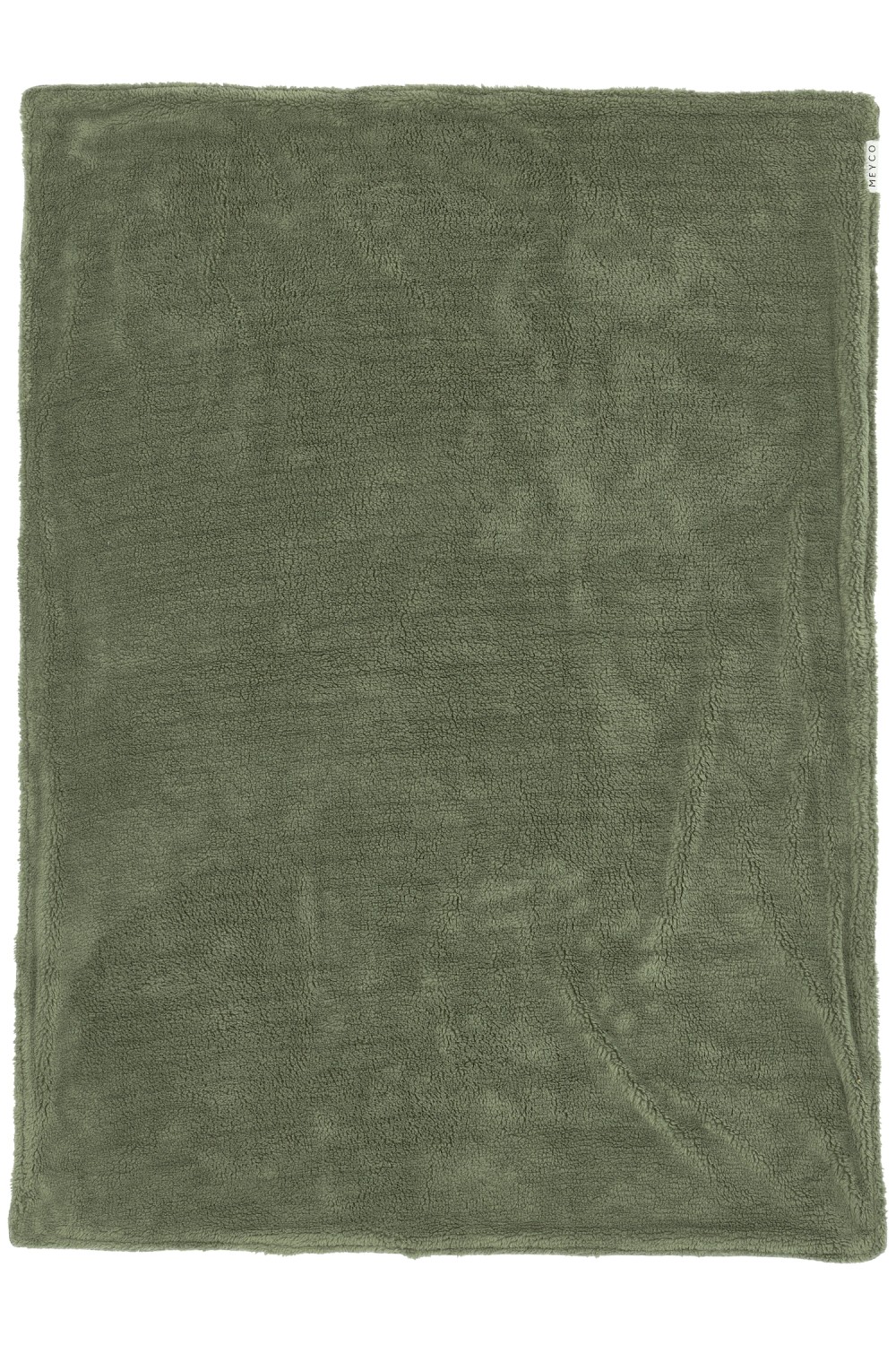 Ledikant deken Teddy Forest Green - 100x150cm - afbeelding 4