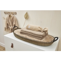 Meyco - Mini Knots Ledikant Deken - Sand - 100x150cm