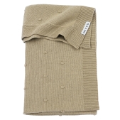 Meyco - Wiegdeken Mini Knots - Sand - 75x100cm