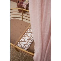 Mini Knots Teddy Ledikant Deken - Toffee - 100x150cm