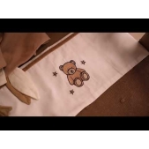 Mini Knots Teddy Ledikant Deken - Toffee - 100x150cm