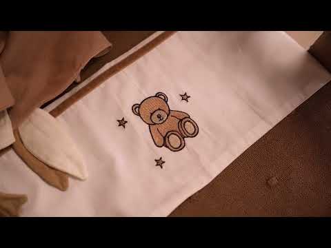 Mini Knots Teddy Ledikant Deken - Toffee - 100x150cm - afbeelding 3