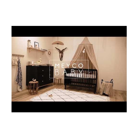 Meyco - Ledikant Deken Knit Basic Sand Melange 100x150cm