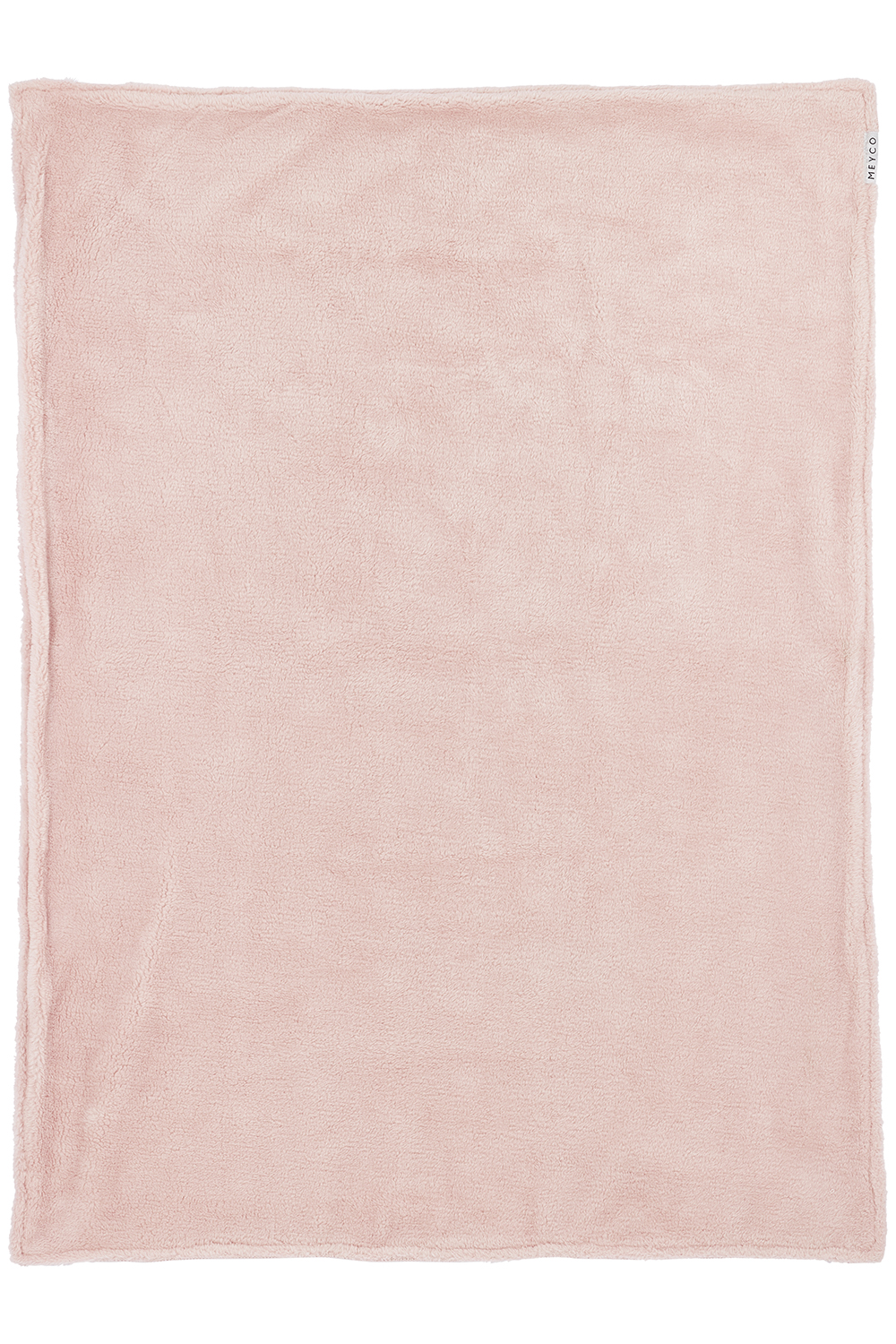 Ledikant Deken Mini Knots Teddy - Soft Pink - 100x150cm - afbeelding 5