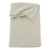 Meyco - Wiegdeken Knit Basic - Zand Melange - 75x100cm