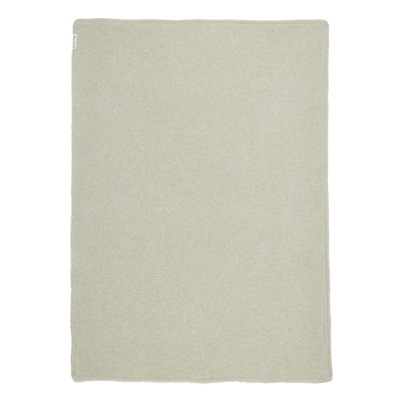 Knit Basic Teddy Wiegdeken - Sand Melange - 75x100cm