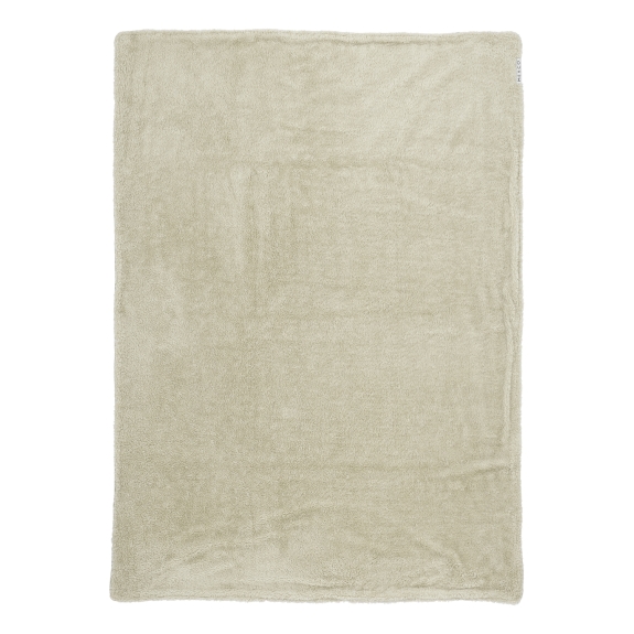 Knit Basic Teddy Ledikant Deken - Sand Melange - 100x150