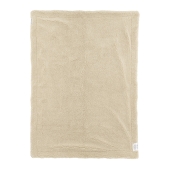 Meyco - Ledikant Deken Wafel Teddy - Sand - 100x150cm