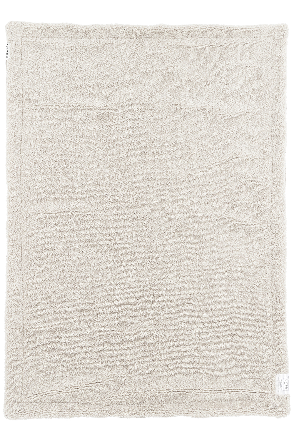Ledikant Deken Wafel Teddy - Greige - 100x150cm - afbeelding 3