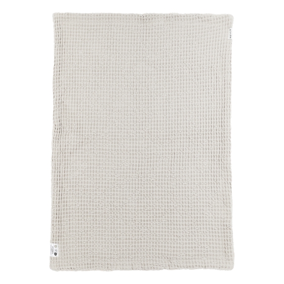 Meyco - Ledikant Deken Wafel Teddy - Greige - 100x150cm