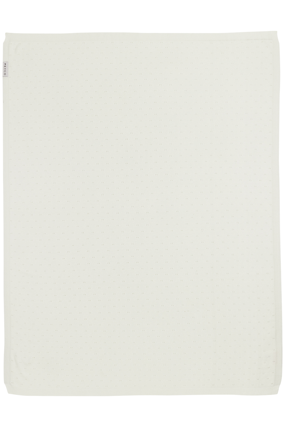 Ledikant Deken Bamboe Ajour - Offwhite - 100x150cm - afbeelding 4