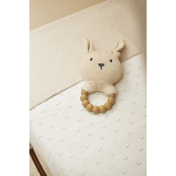 Ledikant Deken Bamboe Ajour - Offwhite - 100x150cm