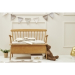 Ledikant Deken Bamboe Ajour - Offwhite - 100x150cm