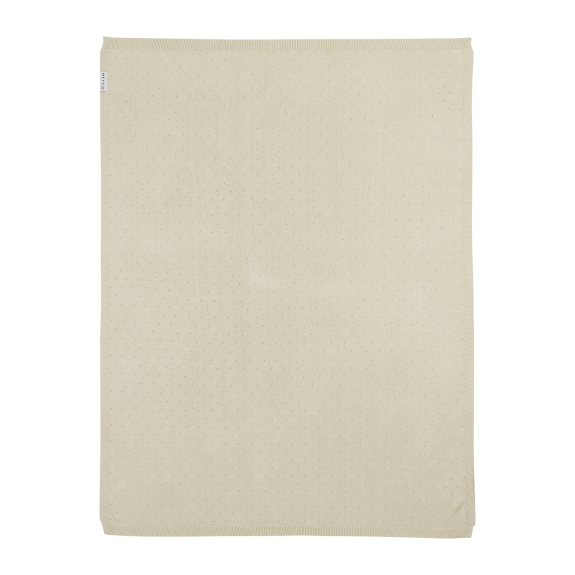 Meyco - Wiegdeken Bamboe Ajour - Soft Sand - 75x100cm