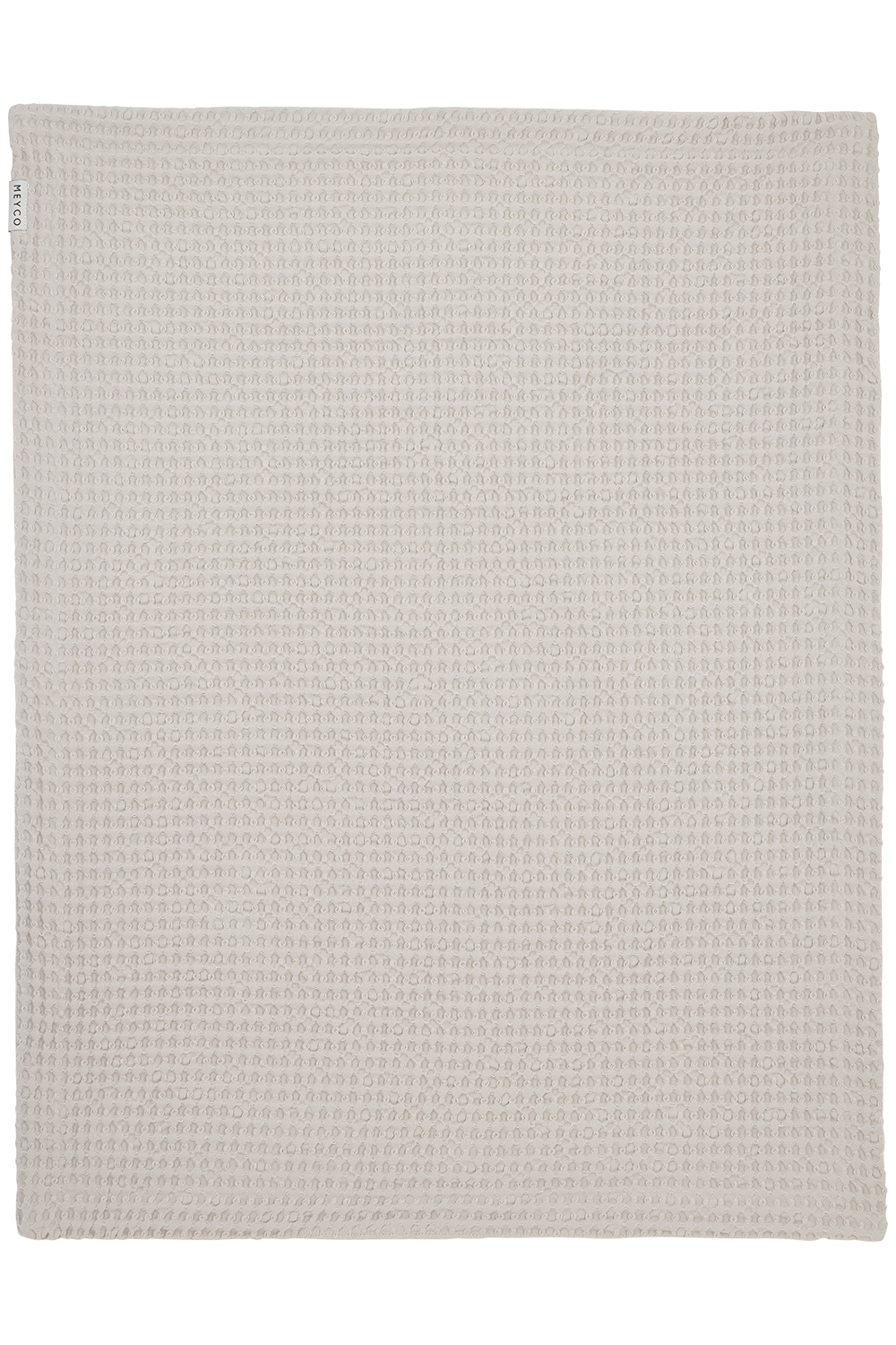 Ledikant Deken Wafel Katoen - Greige - 100x150cm - afbeelding 4