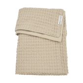 Meyco - Wafel Katoen Wiegdeken - Sand - 75x100cm