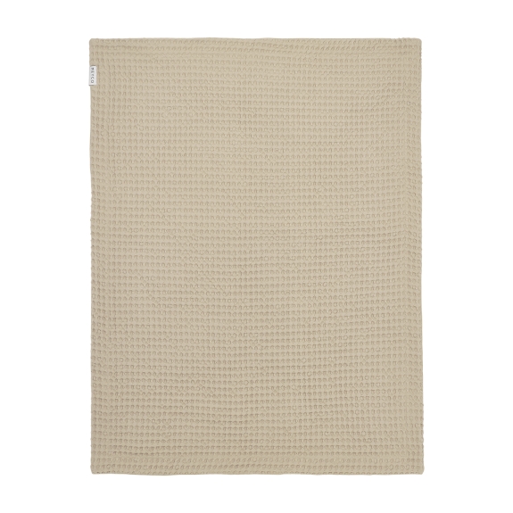 Meyco - Wafel Katoen Wiegdeken - Sand - 75x100cm