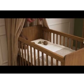 Meyco - Wafel Katoen Wiegdeken - Sand - 75x100cm