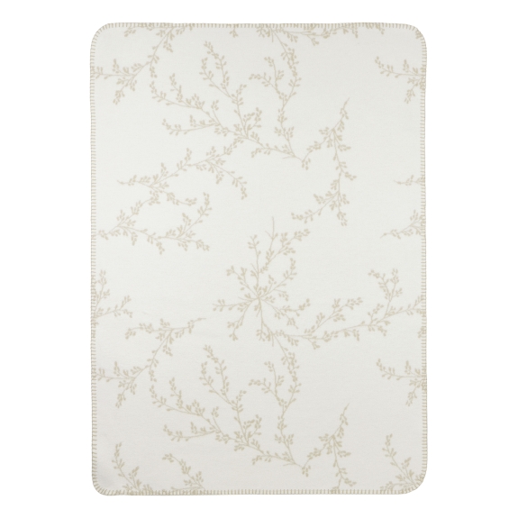 Meyco - Wiegdeken Geweven Branches - Sand - 75x100cm