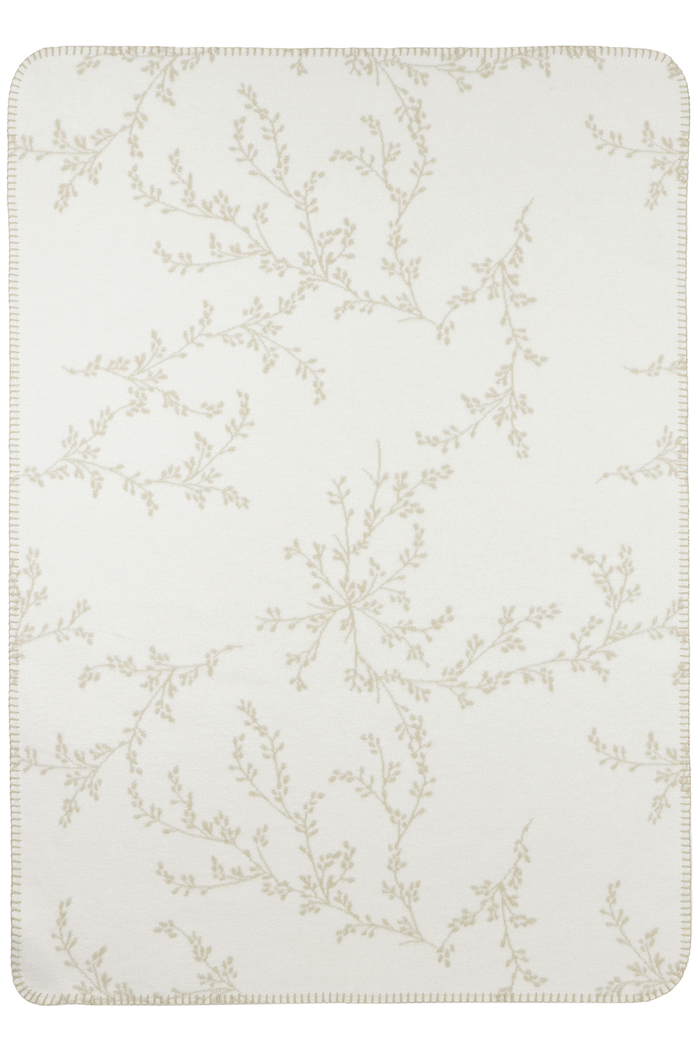 Wiegdeken Geweven Branches - Sand - 75x100cm - afbeelding 4
