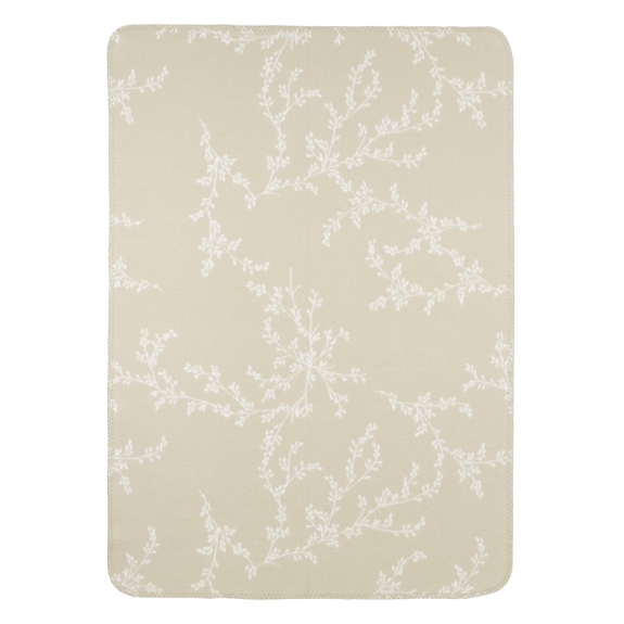 Meyco - Wiegdeken Geweven Branches - Sand - 75x100cm