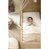 Meyco - Wiegdeken Geweven Branches - Sand - 75x100cm