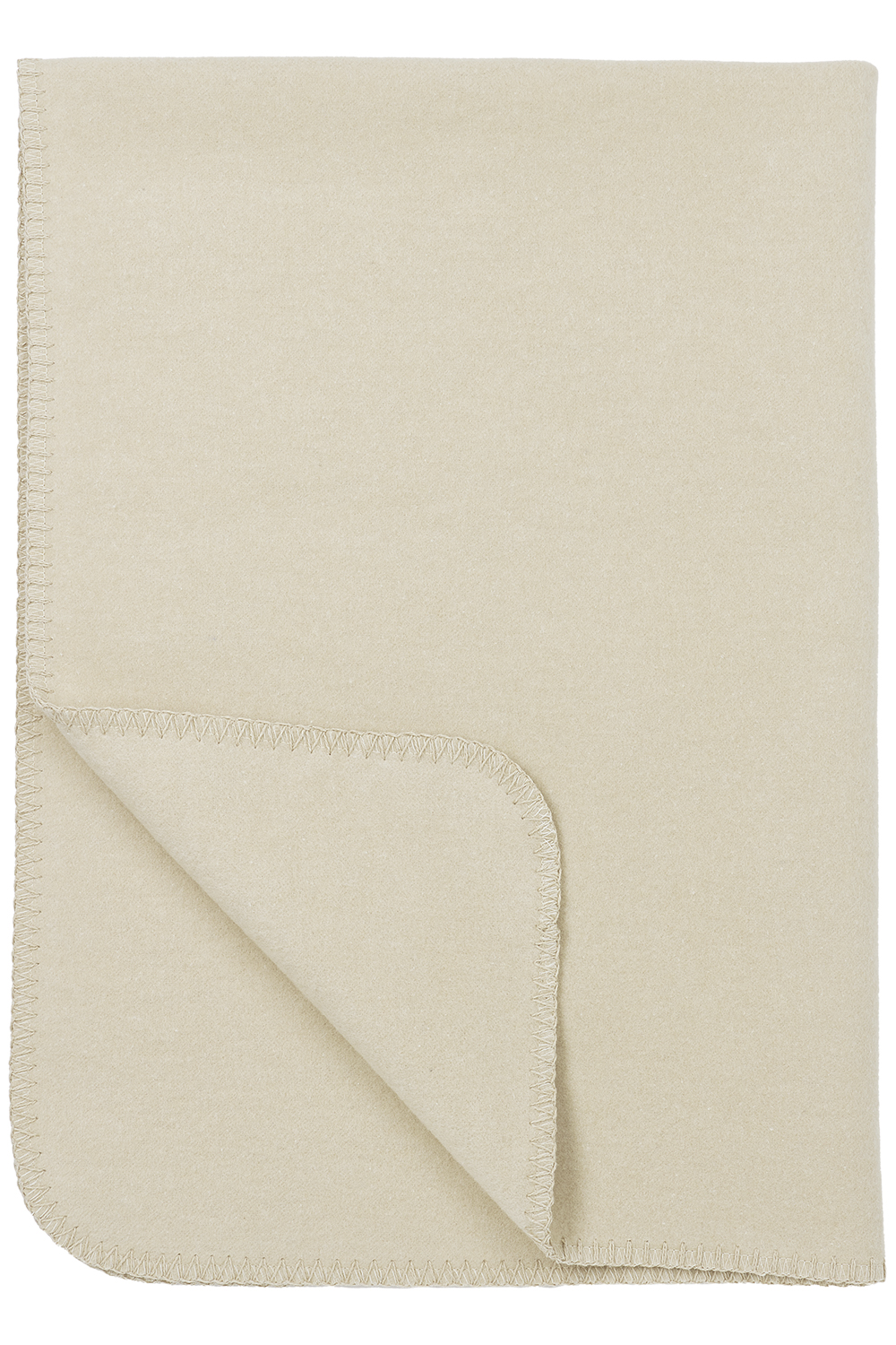 Geweven Ledikant Deken - Sand - 100x150cm - afbeelding 2