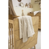 Meyco - Wiegdeken Teddy Zand - 75x100cm - 2.0 TOG