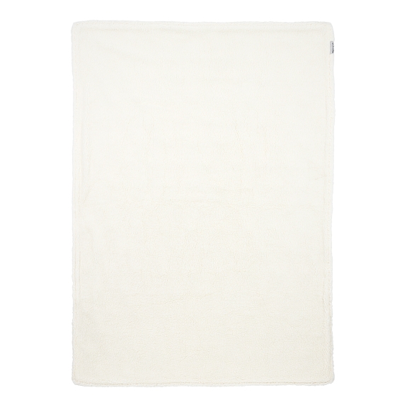 Ledikant Deken Knots Teddy - Offwhite - 100x150cm