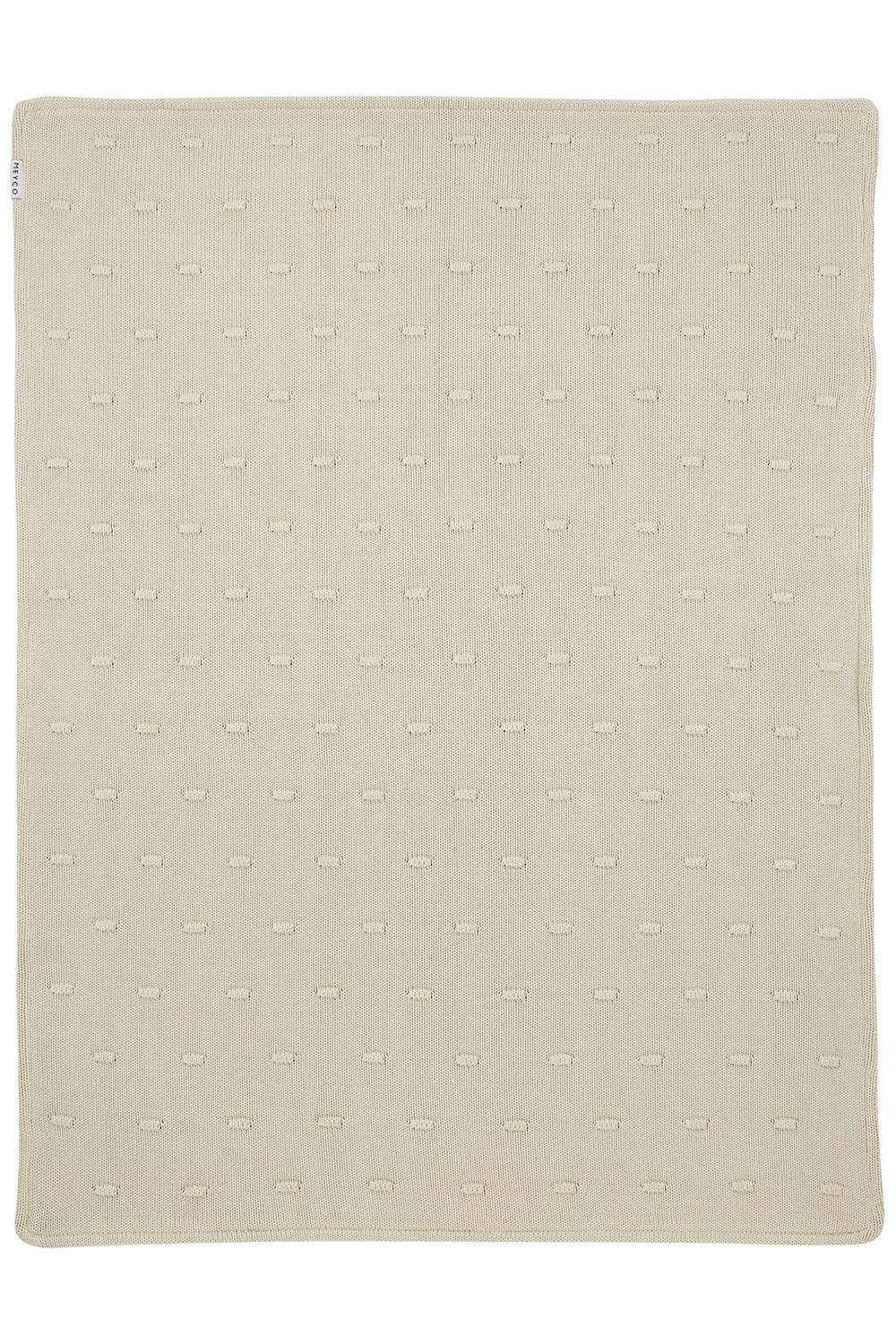 Ledikant Deken Knots Teddy - Soft Sand - 100x150cm - afbeelding 3