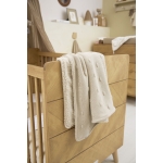 Ledikant Deken Knots Teddy - Soft Sand - 100x150cm