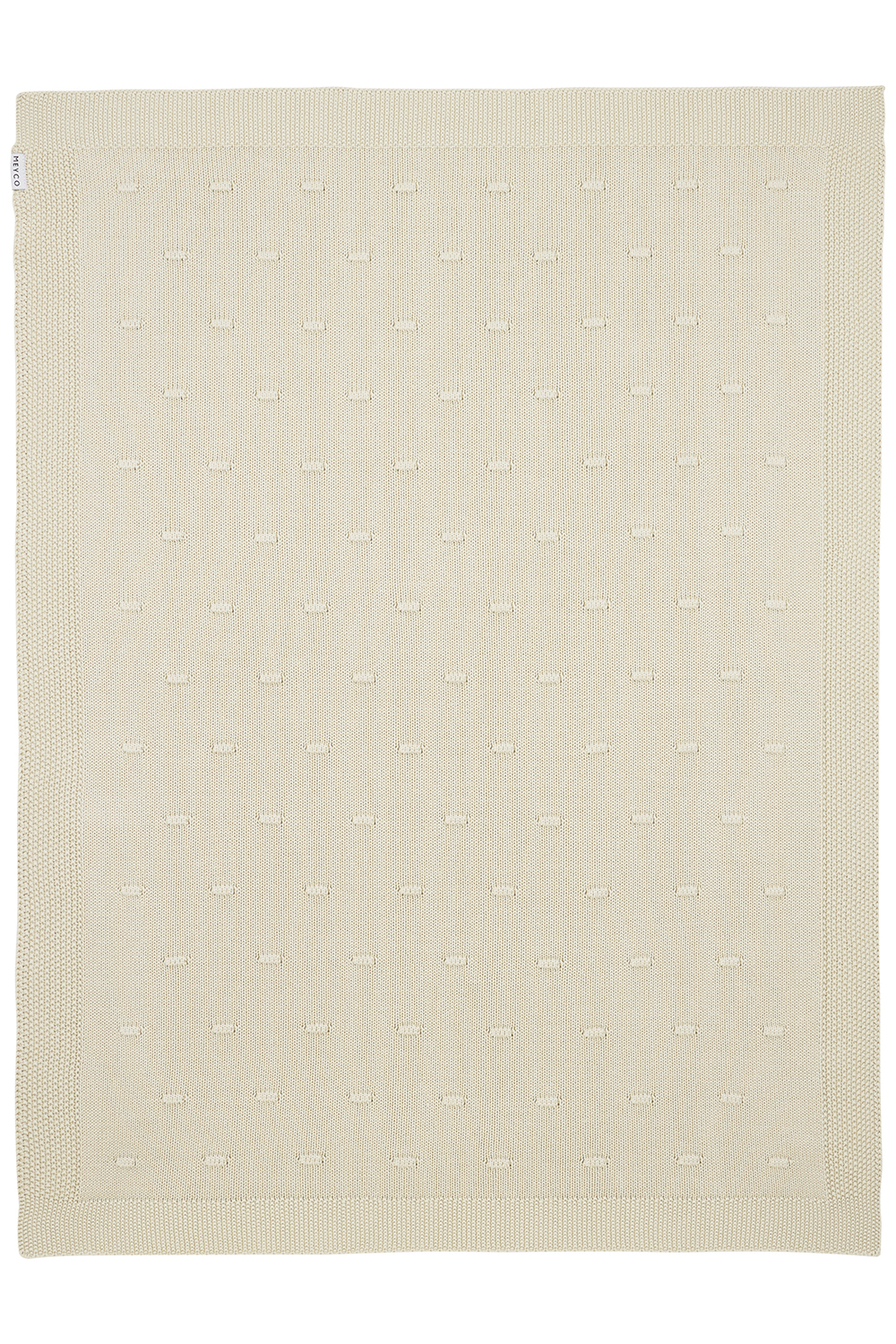 Ledikant Deken Knots - Sand - 100x150cm - afbeelding 3