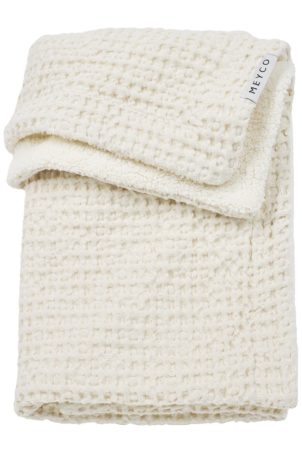 Wafel Teddy Ledikant Deken - Nature - 100x150cm - afbeelding 2