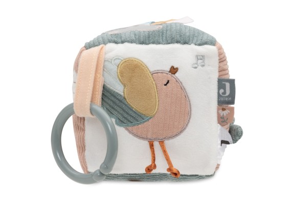 Jollein - Activiteitenkubus - Vogels & Bloemen