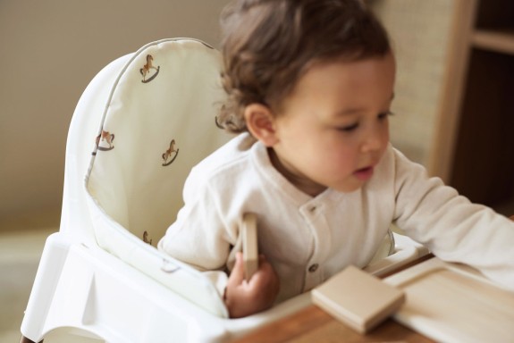 Jollein - Kinderstoelkussen - Nostalgic Ride