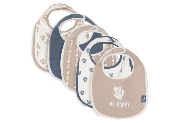 Jollein - Waterdichte Slabbetjes - 5 Stuks