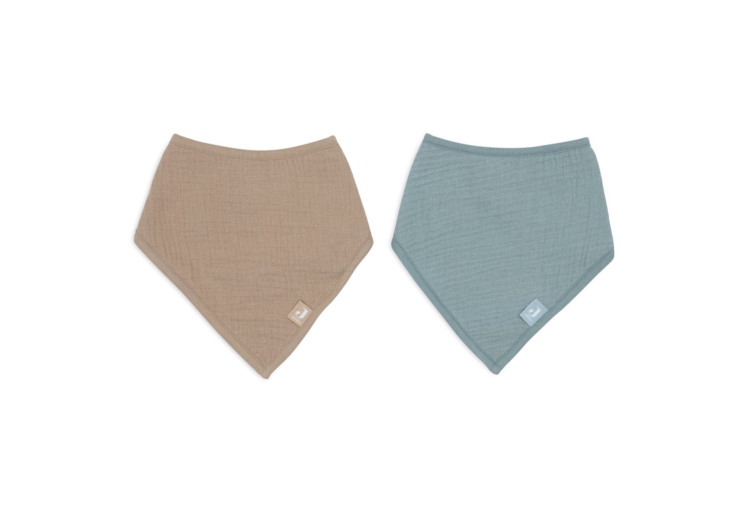 Bandana Hydrofiel - Sea Green/Biscuit - 2 Stuks - afbeelding 2