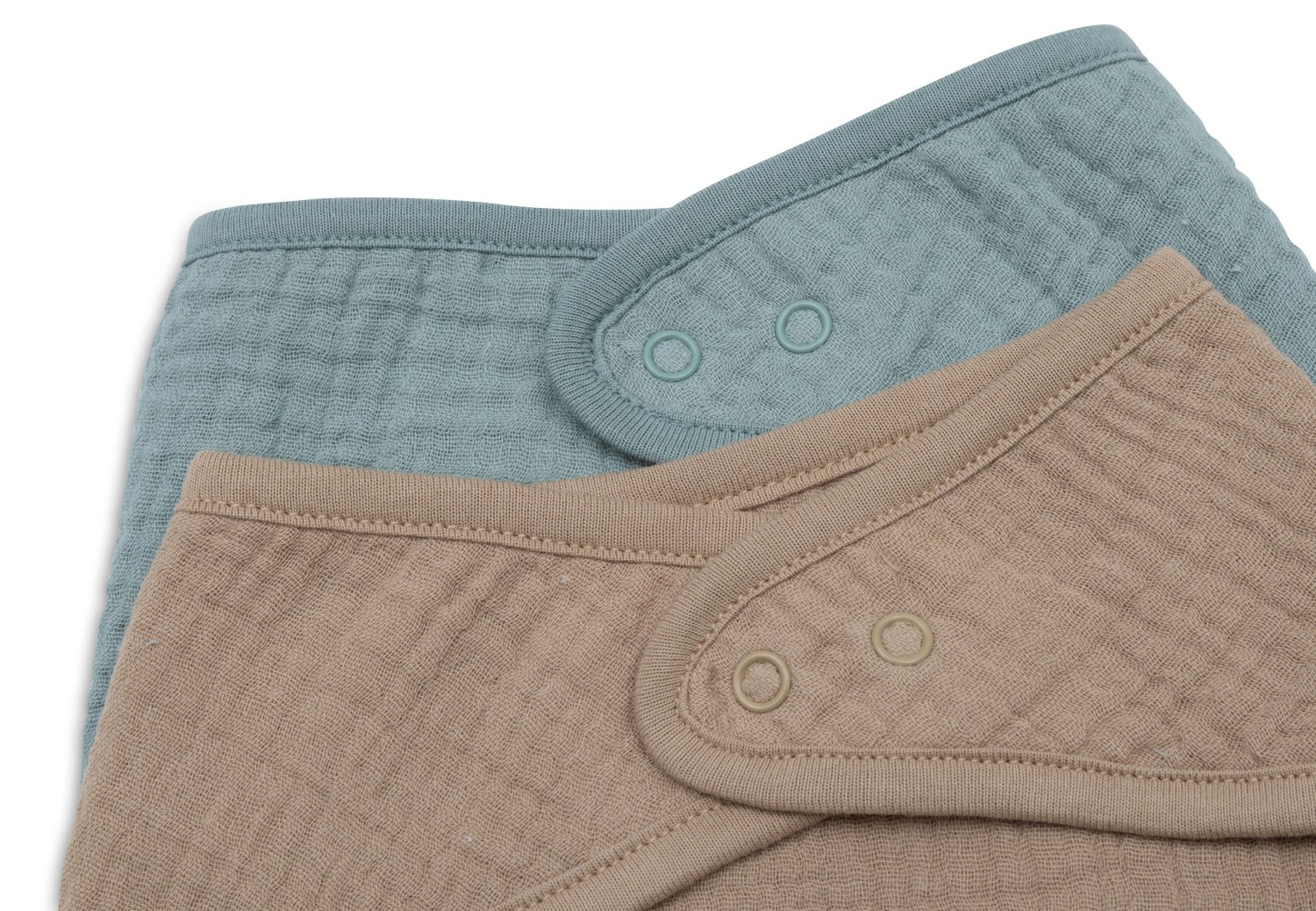 Bandana Hydrofiel - Sea Green/Biscuit - 2 Stuks - afbeelding 3
