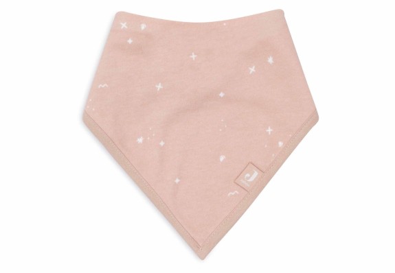 Jollein - Bandana Slab Twinkling - Wild Rose - 2 Stuks
