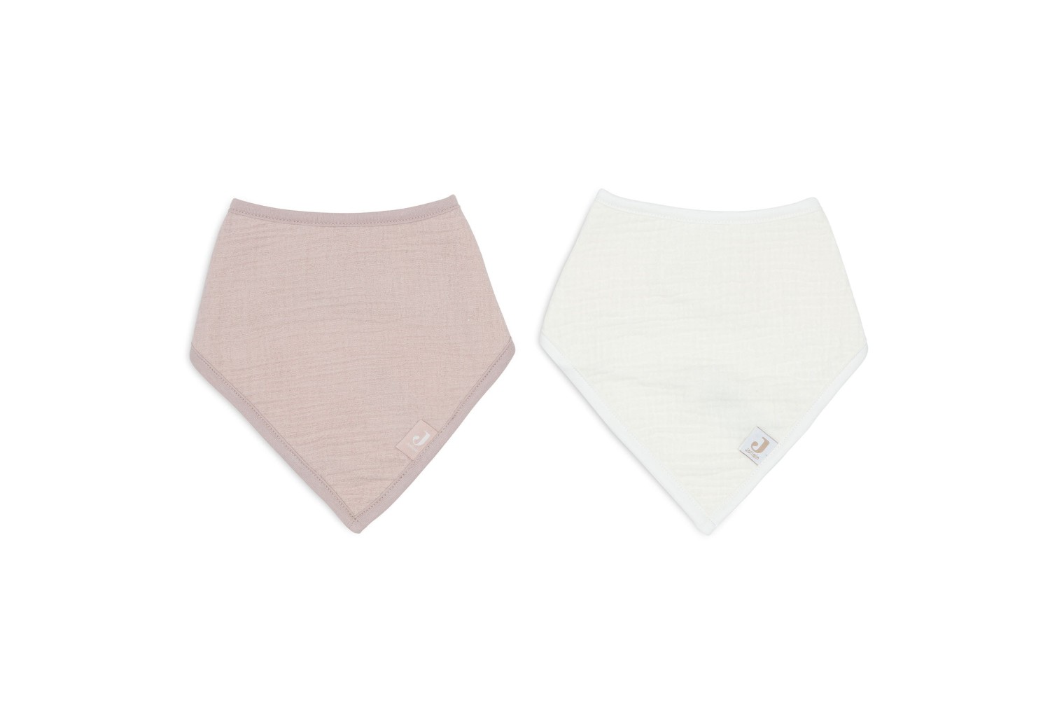 Bandana Slab Hydrofiel - Wild Rose/Oatmeal - 2 Stuks - afbeelding 2