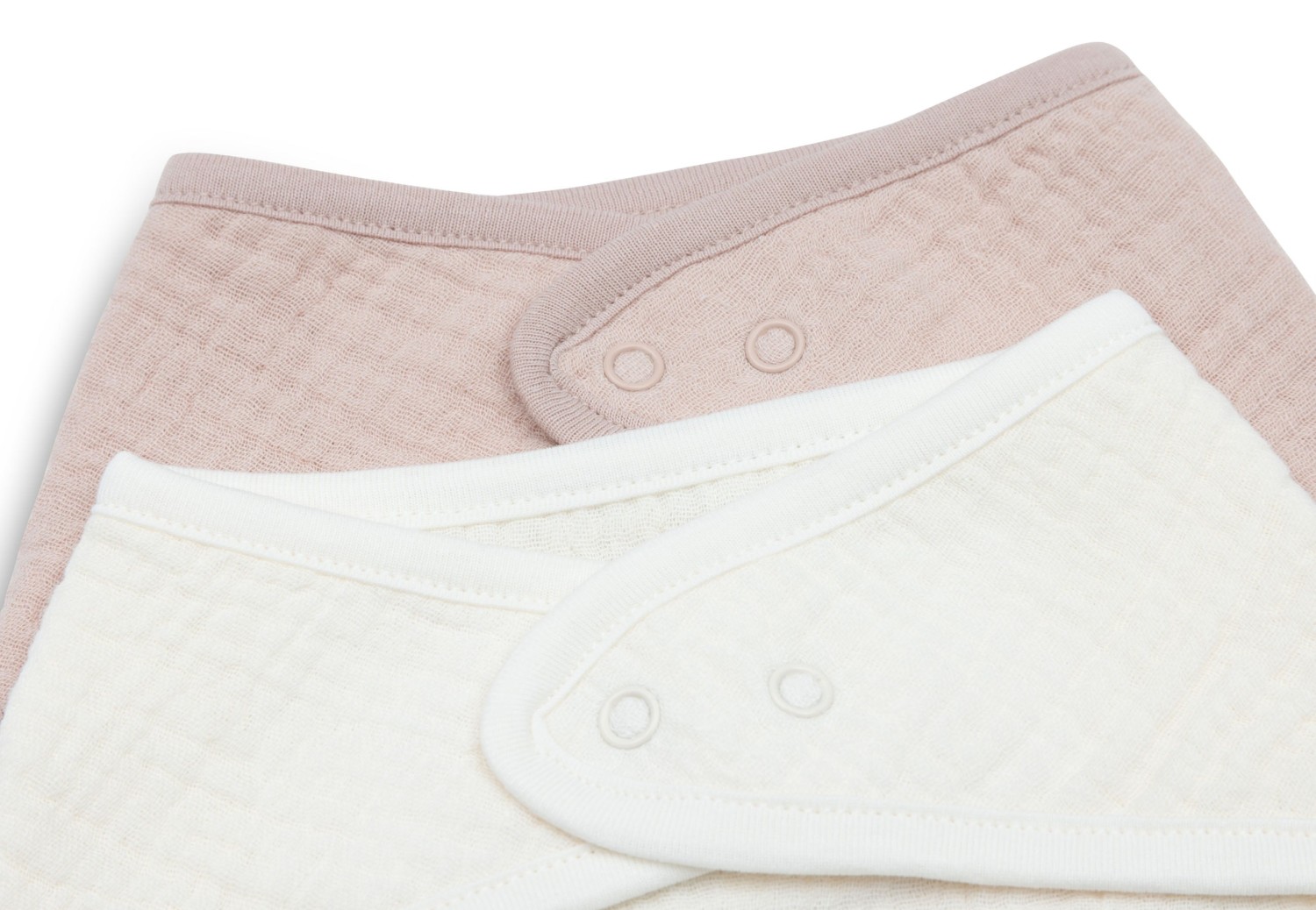 Bandana Slab Hydrofiel - Wild Rose/Oatmeal - 2 Stuks - afbeelding 3