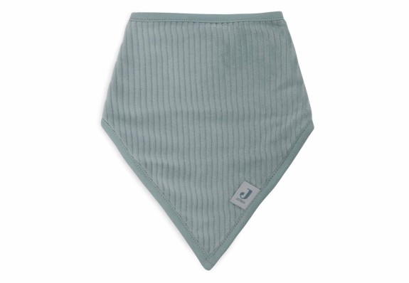 Bandana Slab Velvet Rib - Zee Groen/Ivoor - 2 Stuks