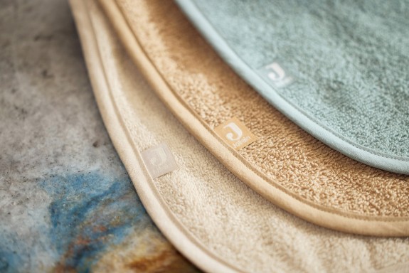 Slabbetjes Badstof - Sea Green/Nougat/Biscuit - 3 Stuks