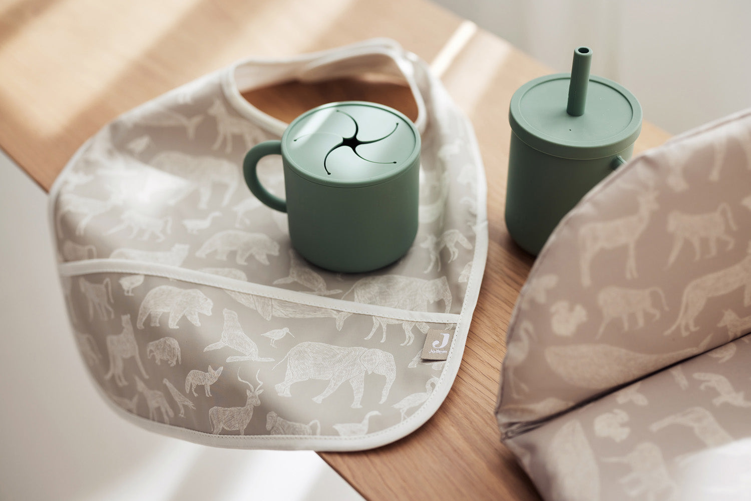 Slab Waterproof Animals - Olive Green - 2 Stuks - afbeelding 7