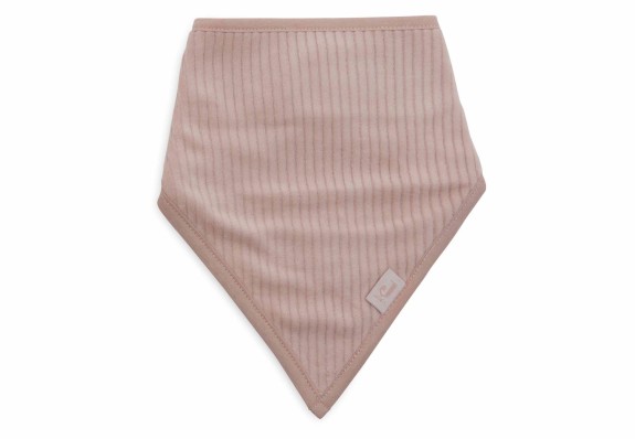 Velvet Rib Bandana Slab - Wild Rose/Ivory - 2 Stuks