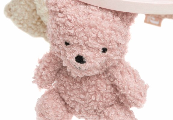 Jollein - Baby Mobiel met Teddy Beertjes - Wild Rose